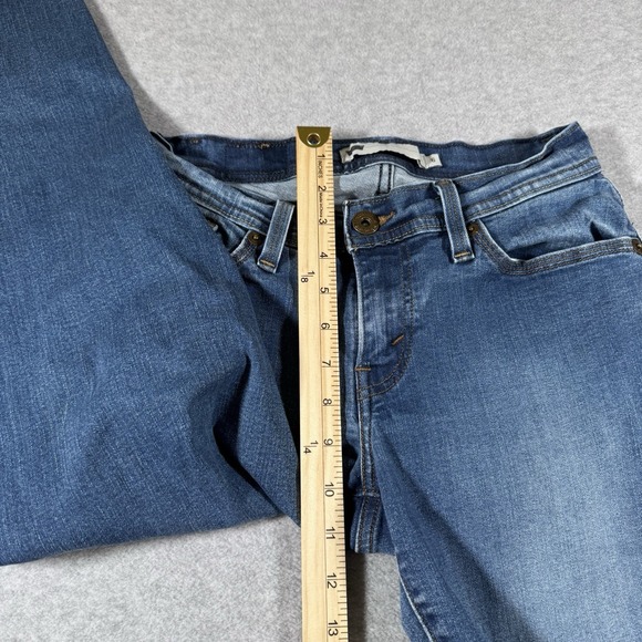 Levi's Women's Jeans Cropped Ankle Skinny Size 6 - Picture 4 of 11